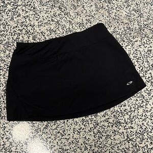 Champion Black Athletic Tennis Skort